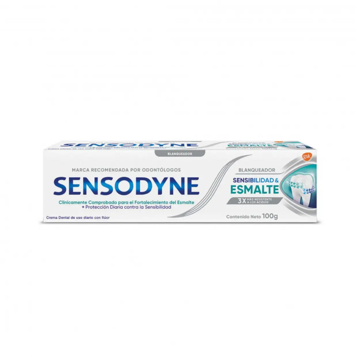 SENSODYNE PASTA DENTAL SENSITIVE BLANQUEADOR X100GRS 