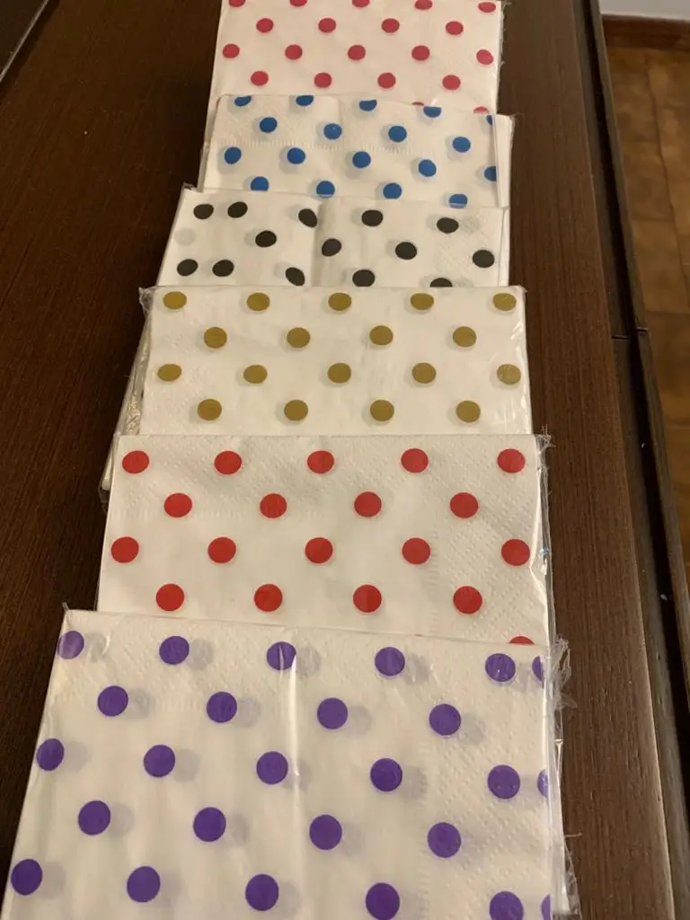 SERVILLETAS DECORADAS 