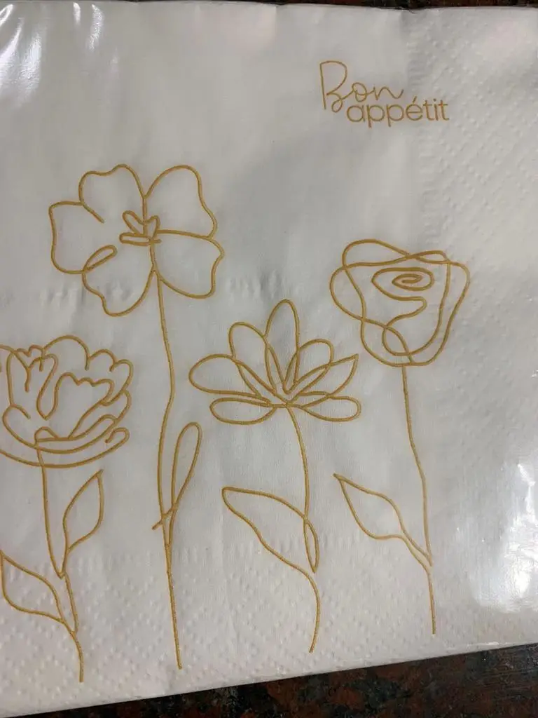 SERVILLETAS DECORADAS 