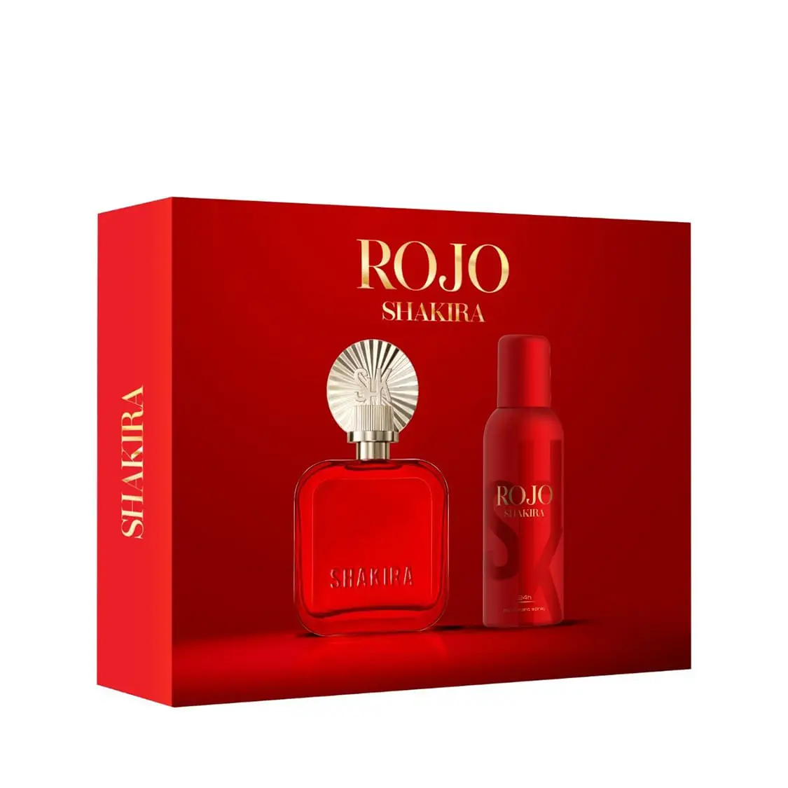 SHAKIRA ROJO EDP X80 SET 