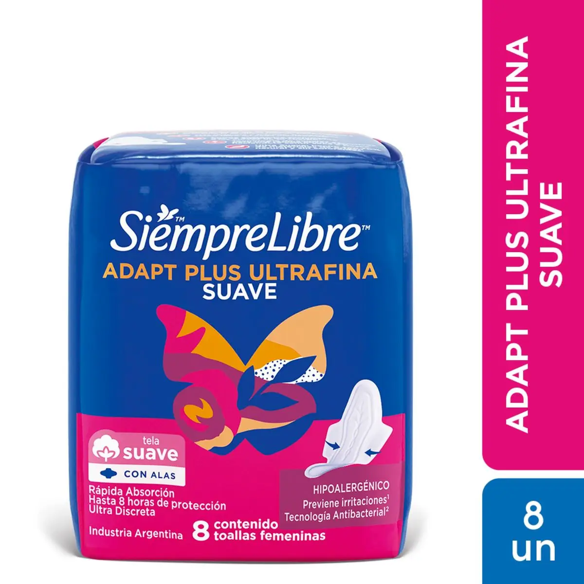 SIEMPRE LIBRE X8 LINEA ULTRA FINA