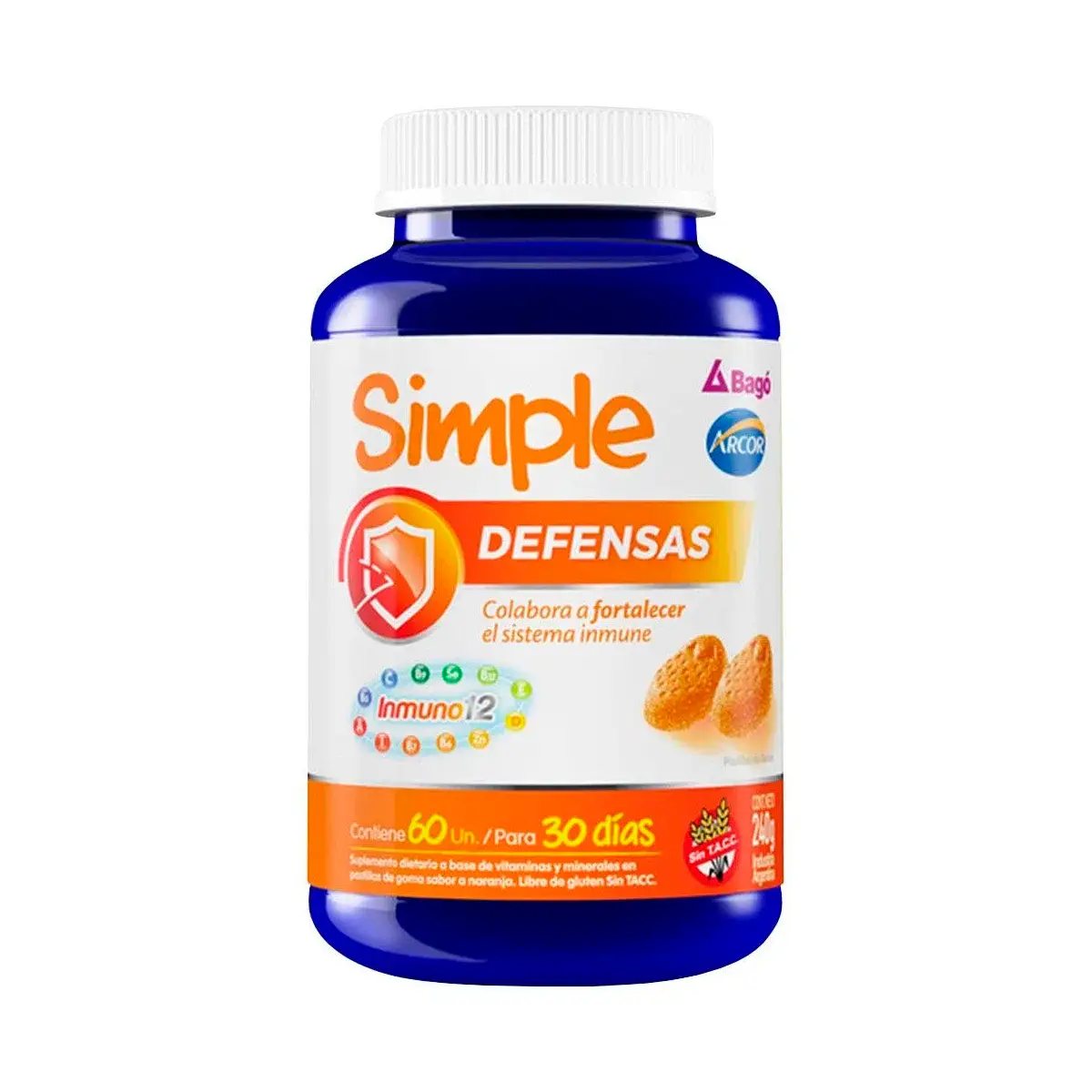 SIMPLE DEFENSAS 60 UNIDADES 