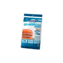 SIPACK SEPARADORES P/FREEZER X100 18X25