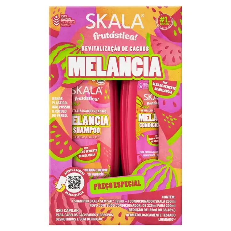 SKALA KIT SHAMPOO Y ACONDICIONADOR MELANCIA