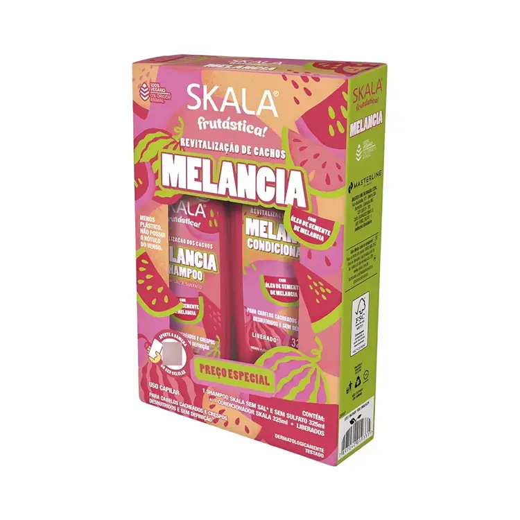 SKALA KIT SHAMPOO Y ACONDICIONADOR MELANCIA