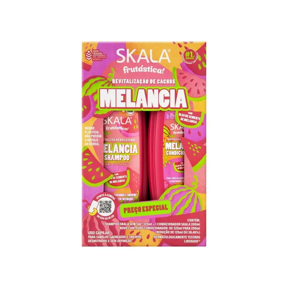 SKALA KIT SHAMPOO Y ACONDICIONADOR MELANCIA