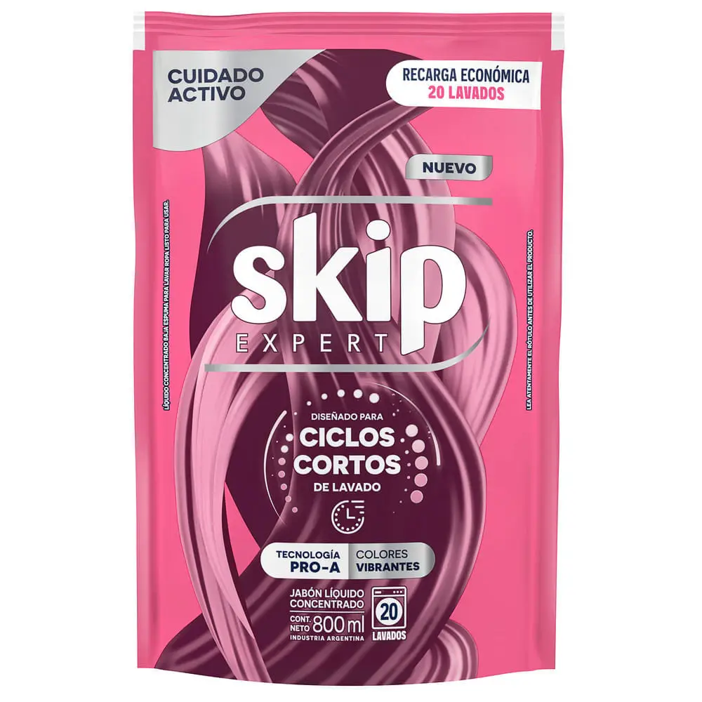 SKIP DILUIR CONCENTRADO CUIDADO DP X800 CICLO CORTO