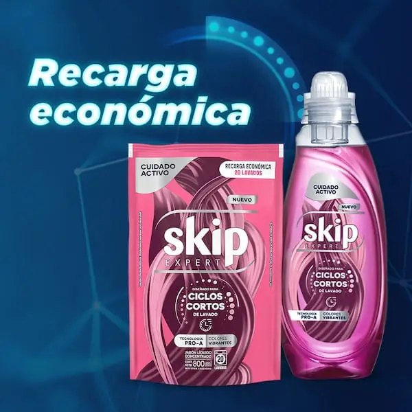 SKIP DILUIR CONCENTRADO CUIDADO DP X800 CICLO CORTO