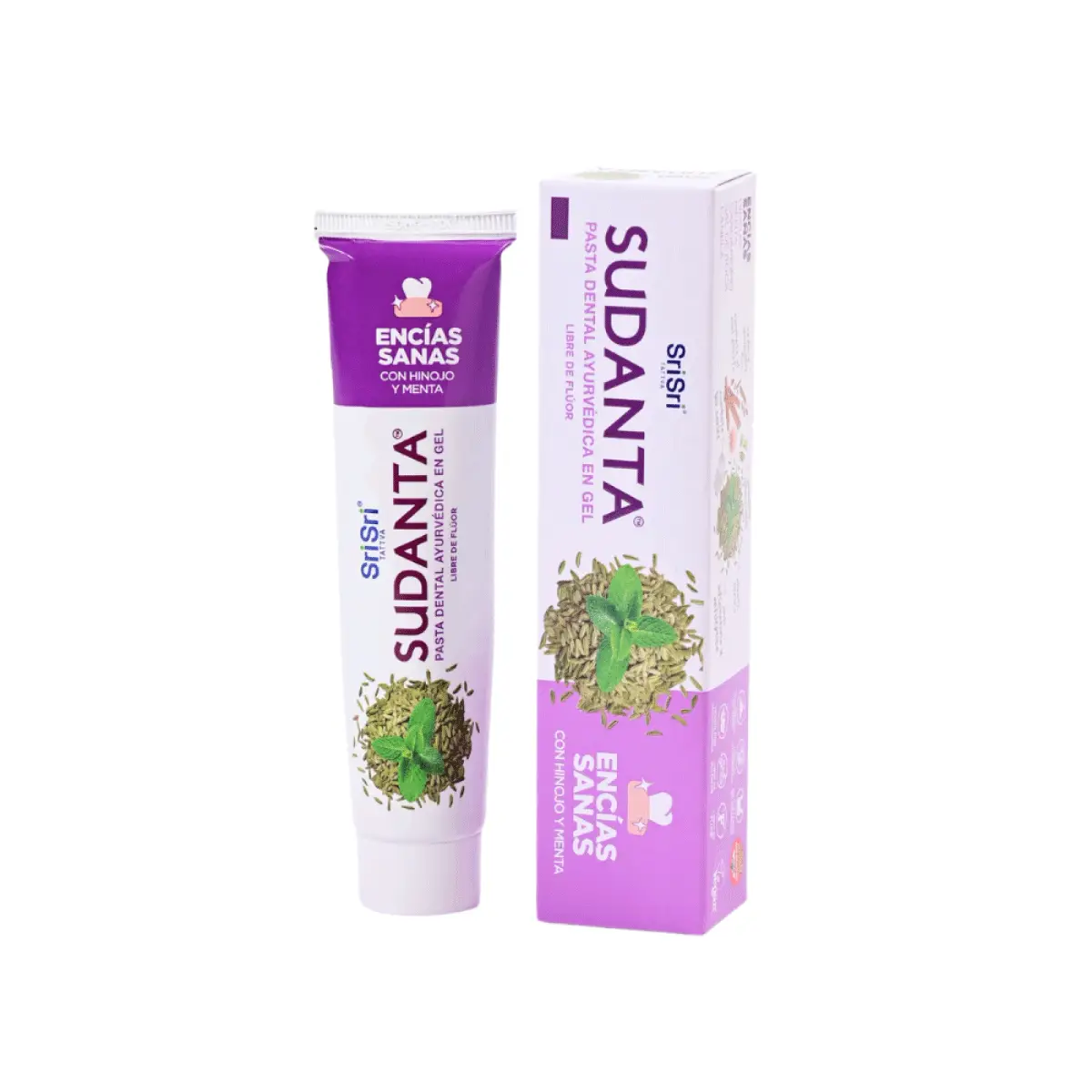 SRI SRI SUDANTA PASTA DENTAL ENCIAS X50G.