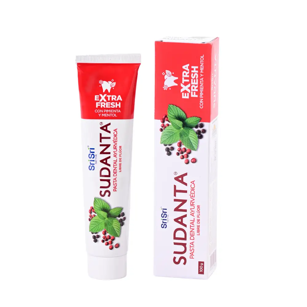 SRI SRI SUDANTA PASTA DENTAL EXTRA FRESH X100GR