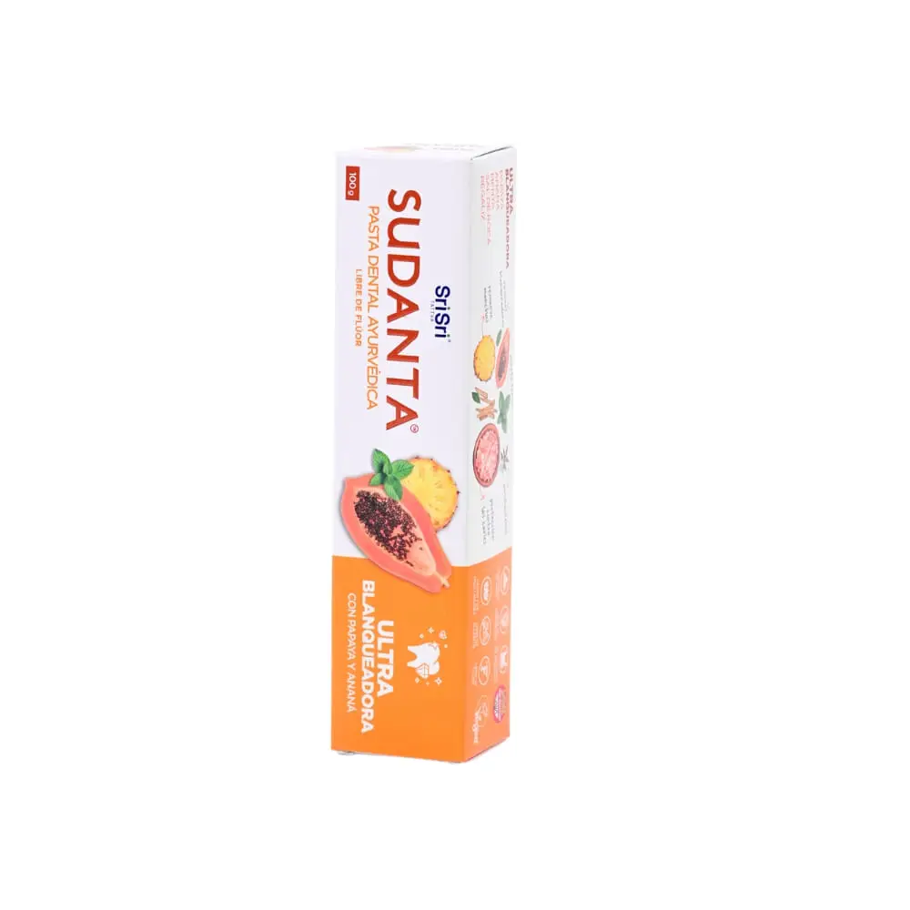 SRI SRI SUDANTA PASTA DENTAL ULTRA BLANQUEADORA X100GR