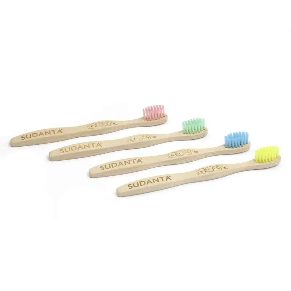 SUDANTA CEPILLO DE BAMBU SUVE PARA NIÑOS