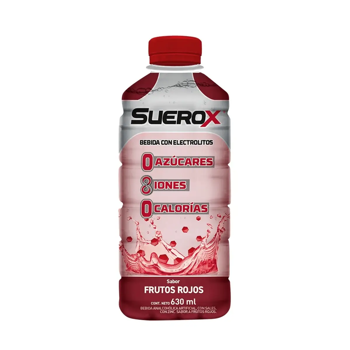 SUEROX FRUTOS ROJOS X630 ML 