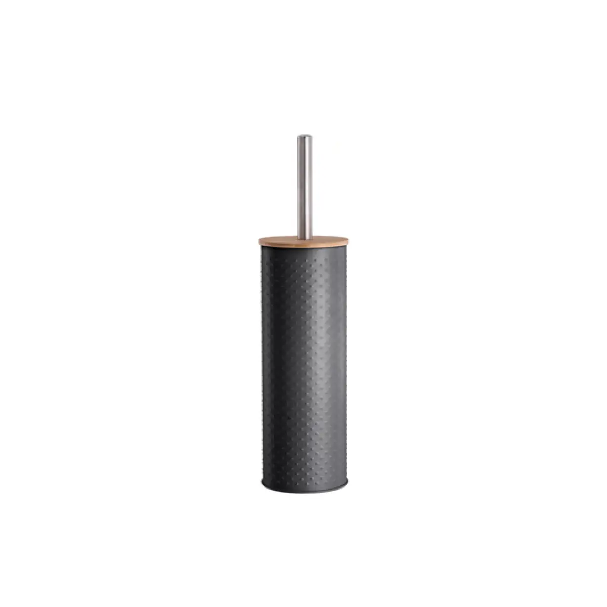 SUKA CEPILLO DE BAÑO CON TAPA BAMBOO NEGRO