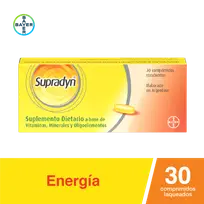 SUPRADYN SUPLEMENTO VITAMINICO X 30 COMP LAQUEADOS