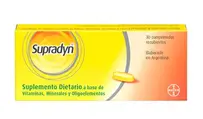SUPRADYN SUPLEMENTO VITAMINICO X 30 COMP LAQUEADOS