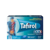 TAFIROL DUO COMPRIMIDO BLANDO X 10U