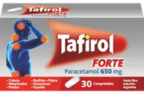 TAFIROL FOERTE 650 MG X 30 COMPRIMIDOS