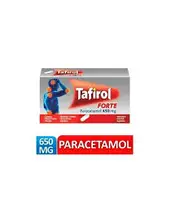TAFIROL FUERTE 650MG COMP X8 BLISTER