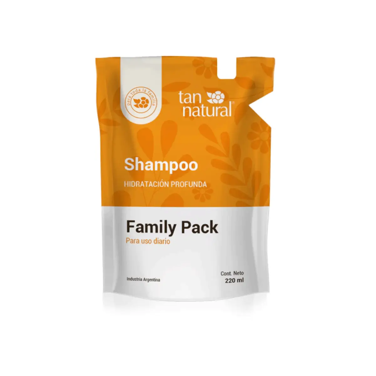 TAN NATURAL SHAMPOO X220ML USO DIARIO DOY PACK