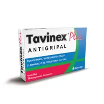 TAVINEX PLUS ANTIGRIPAL X 16 COMPRIMIDOS