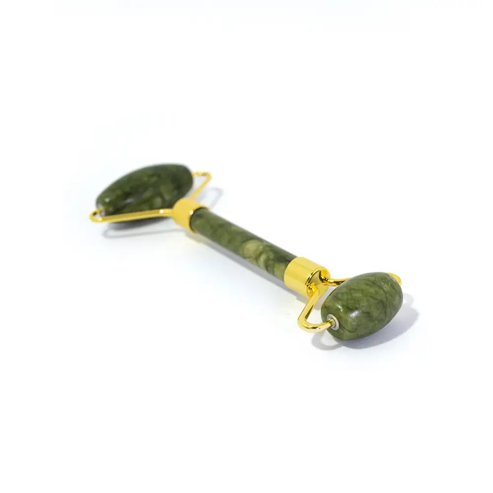TEU&amp;BANY MASAJEADOR FACIAL 2RODILLOS DE JADE 403064