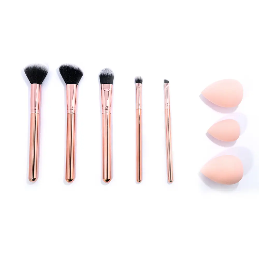 TEU&amp;BANY SET MAQUILLAJE BROCHAS+ESPONJAS 403005