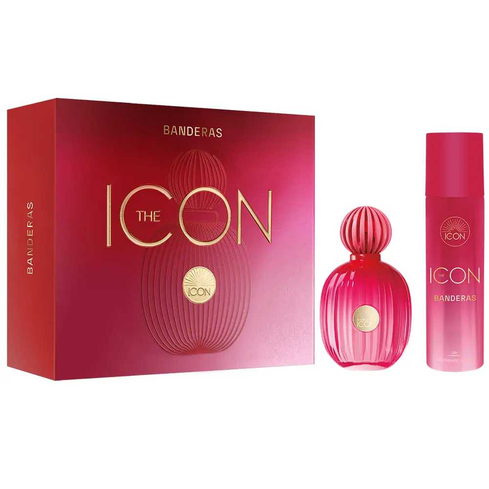 THE ICON FEM EDT X100ML SET 