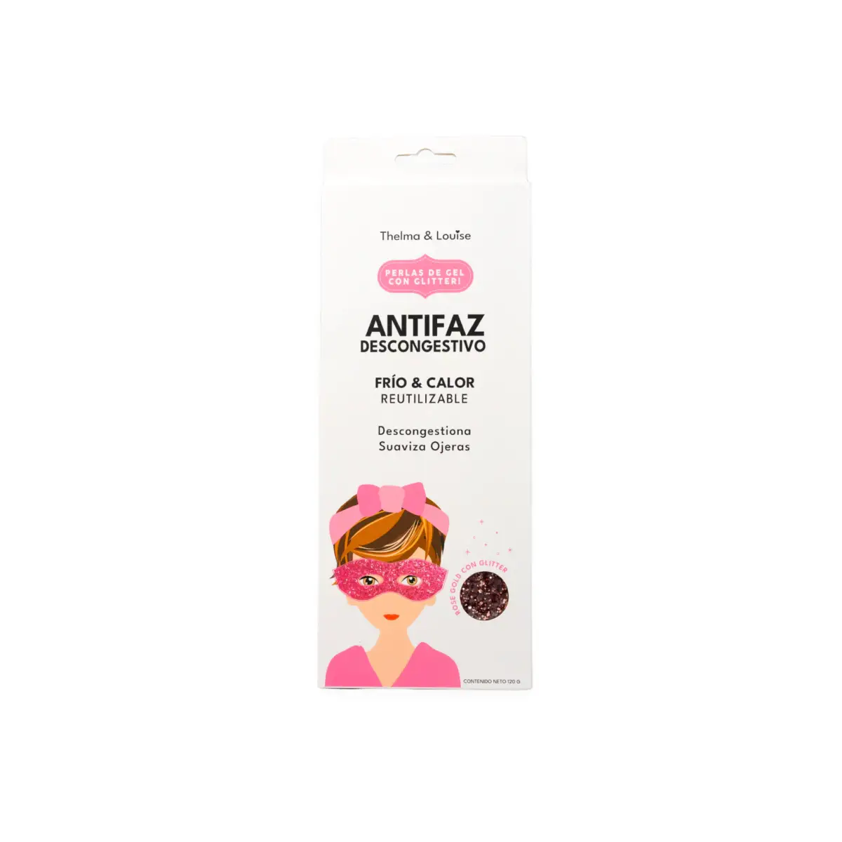 THELMA&amp;LOUISE ANTIFAZ DESCONGESTIVO GLITTER GOLD