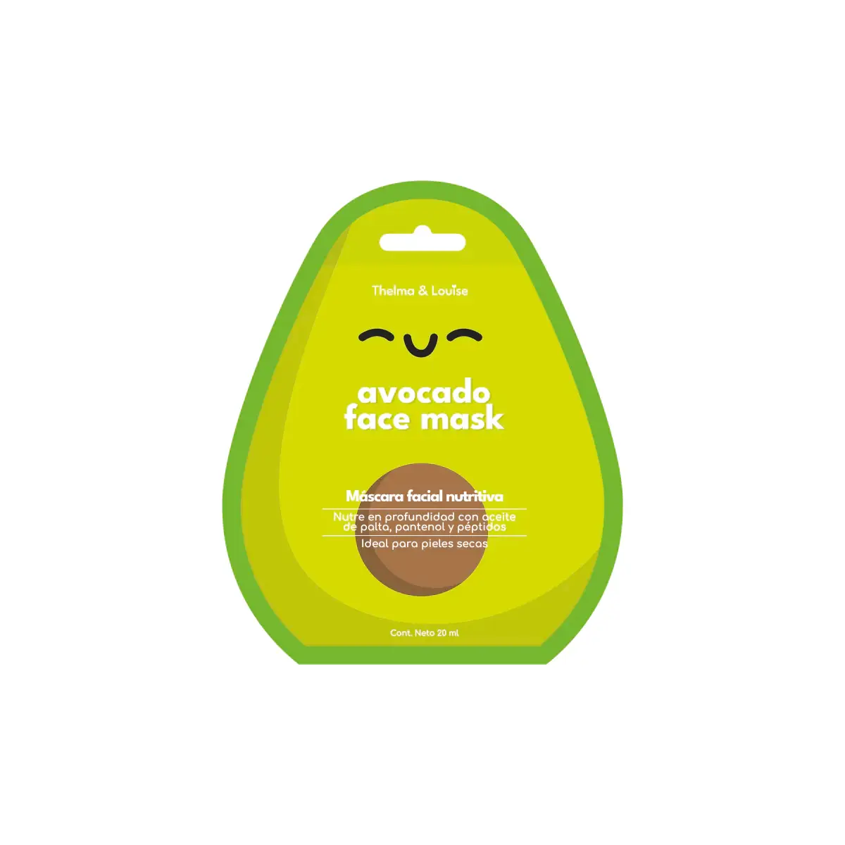 THELMA&amp;LOUISE MASCARA FACIAL AVOCADO