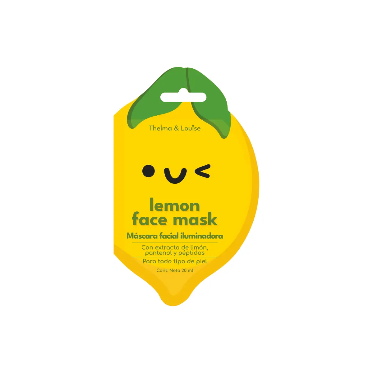 THELMA&amp;LOUISE MASCARA FACIAL LIMON 