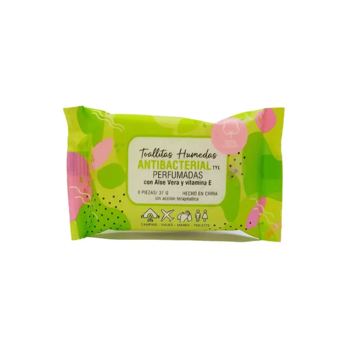 THELMA&amp;LOUISE TOALLITAS ANTIBACTERIAL PERFUMADAS X8U