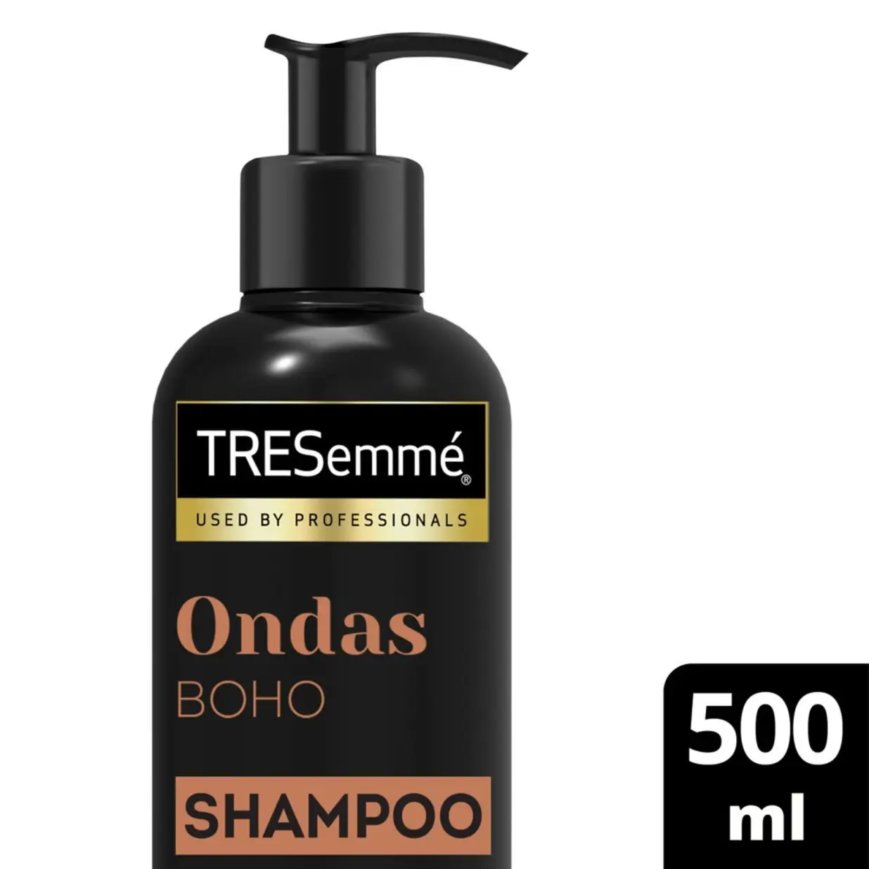 TRESEMME SHAMPOO ONDAS BOHO X500 