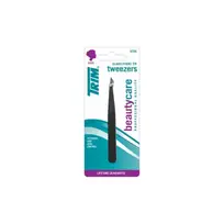 TRIM PINZA DE DEPILAR 2 EN 1 OBLICUA 