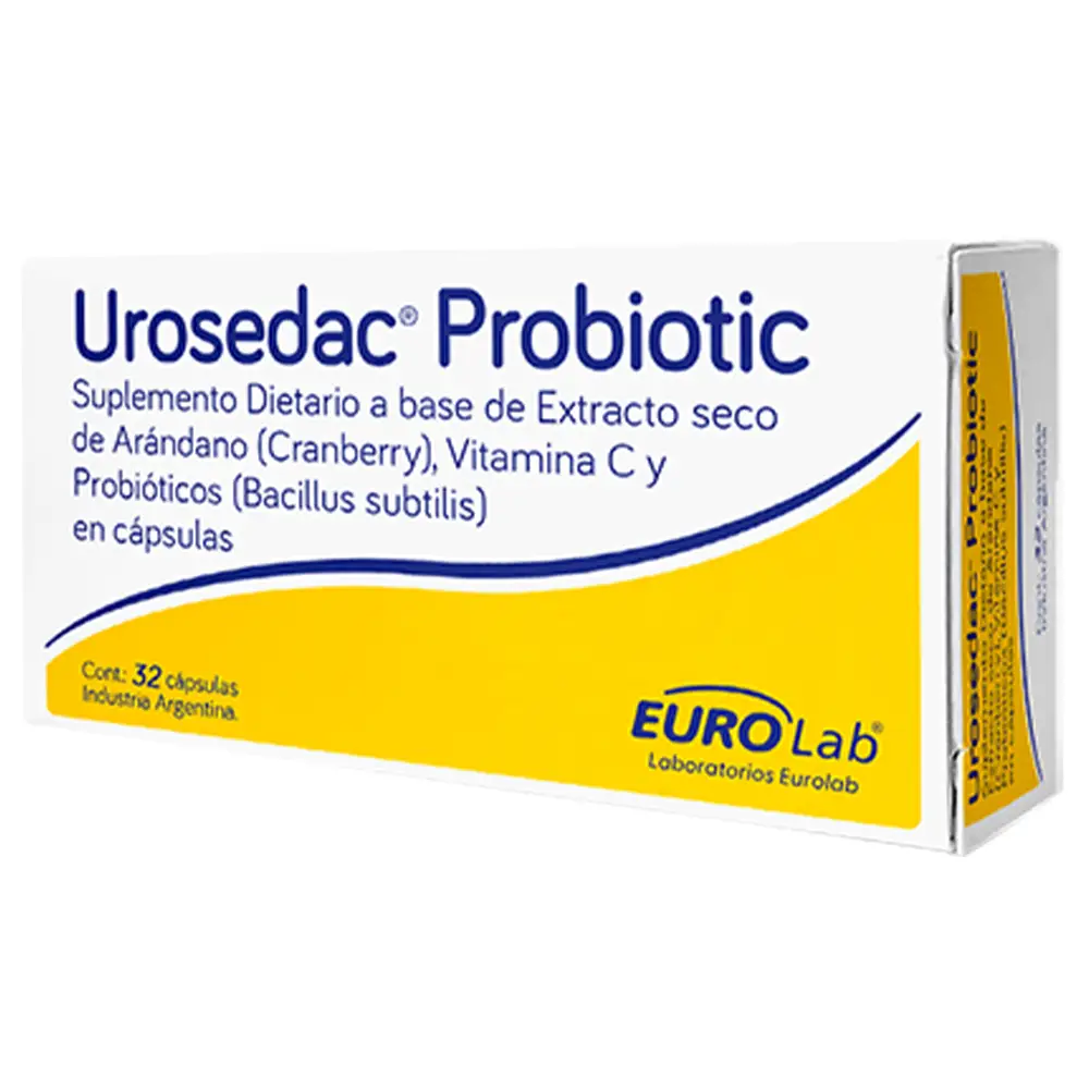 UROSEDAC PROBIOTIC CAPSULAS X 32U.