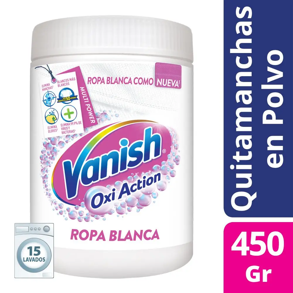 VANISH POLVO X450 WHITE POTE