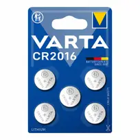 VARTA PILA LITIO 2016 BLISTER X5