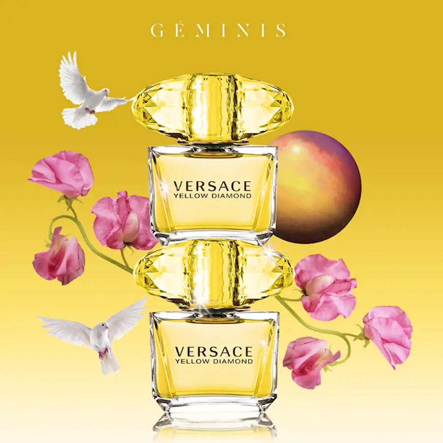 VERSACE YELLOW DIAMOND SET X90ML 