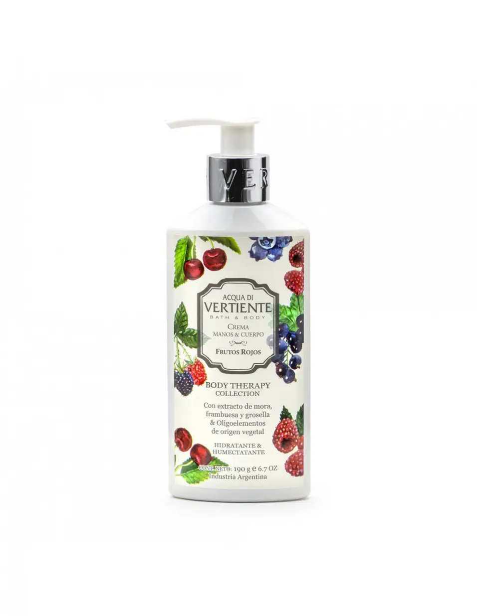 VERTIENTE BODY THERAPY X190 FRUTOS ROJOS 