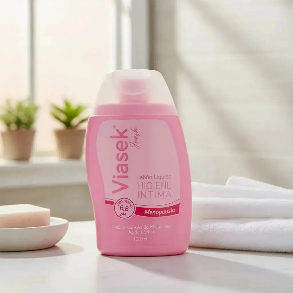 VIASEK FRESH JABÓN LÍQUIDO ÍNTIMO MENOPAUSIA X 100 ML