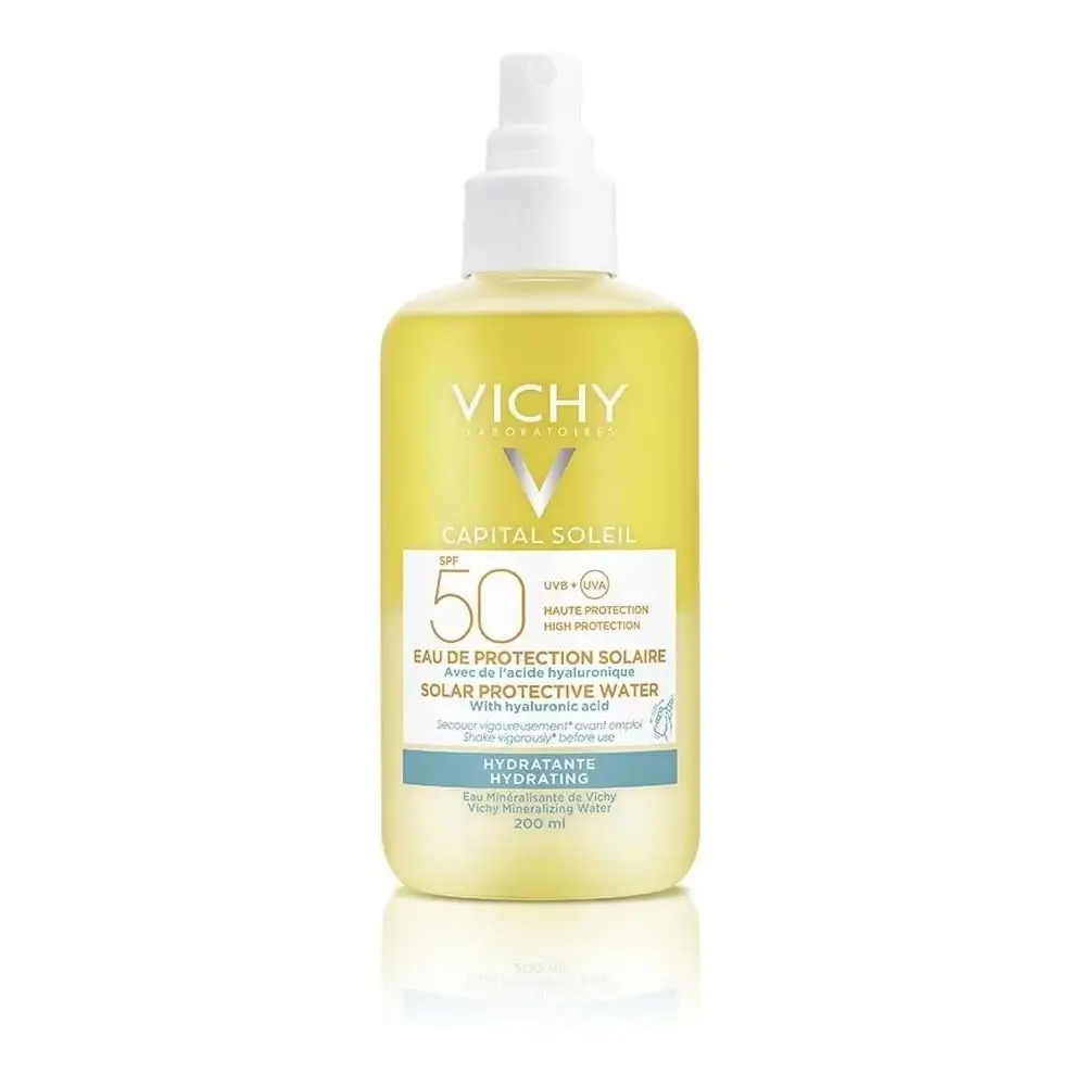 VICHY CAPITAL AGUA PROTECTORA SOLAR HIDRATANTE F50 X200