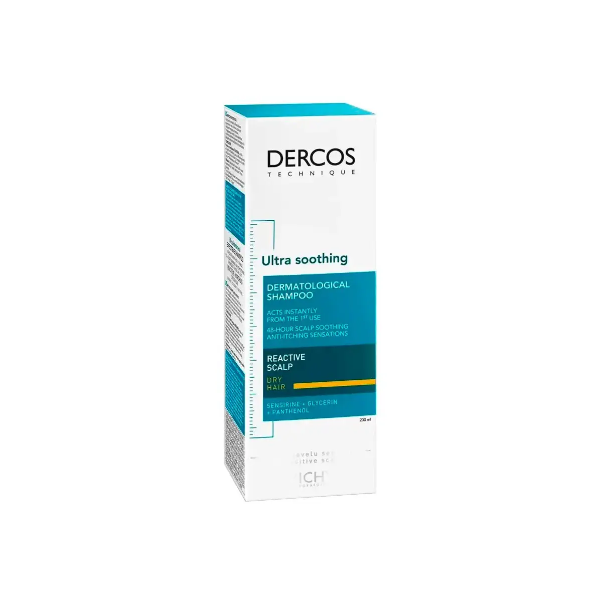 VICHY DERCOS SHAMPOO X200 ULTRA CALMANTE CABELLO SECO