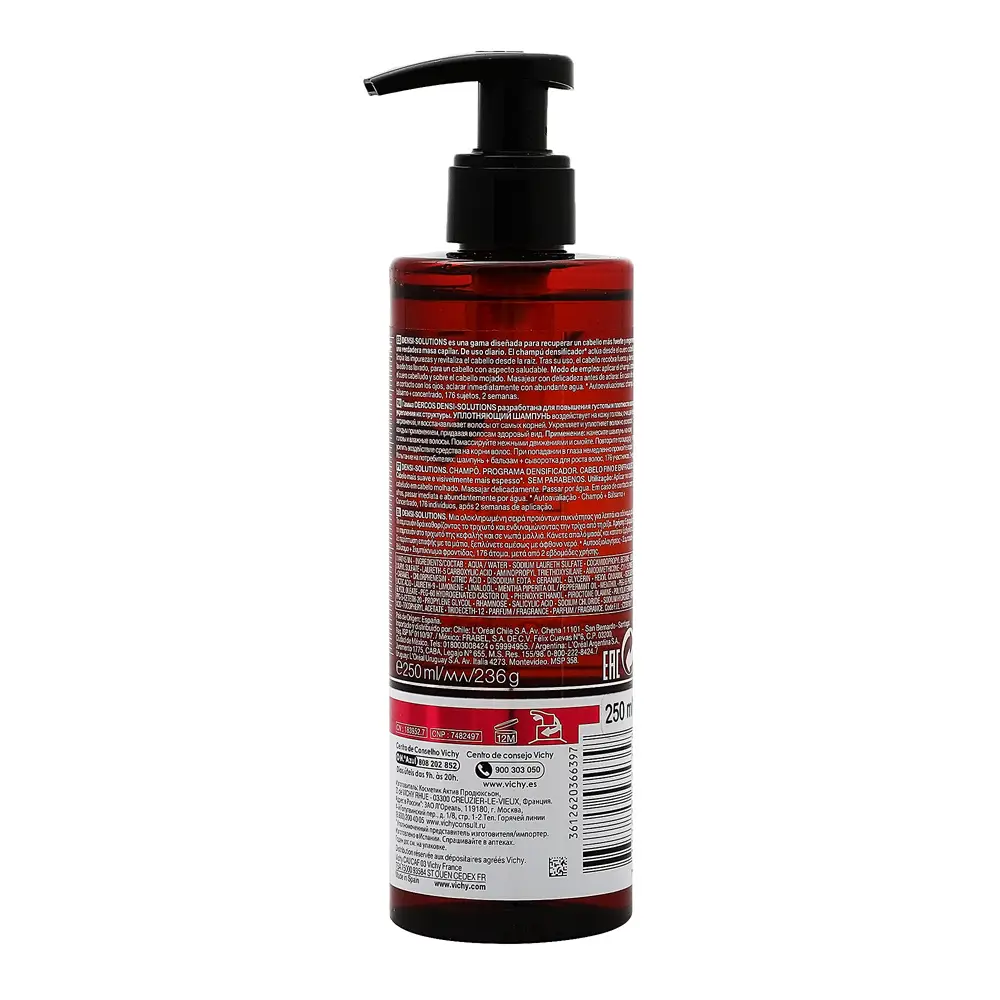 VICHY DERCOS SHAMPOO X250 DENSI SOLUTIONS