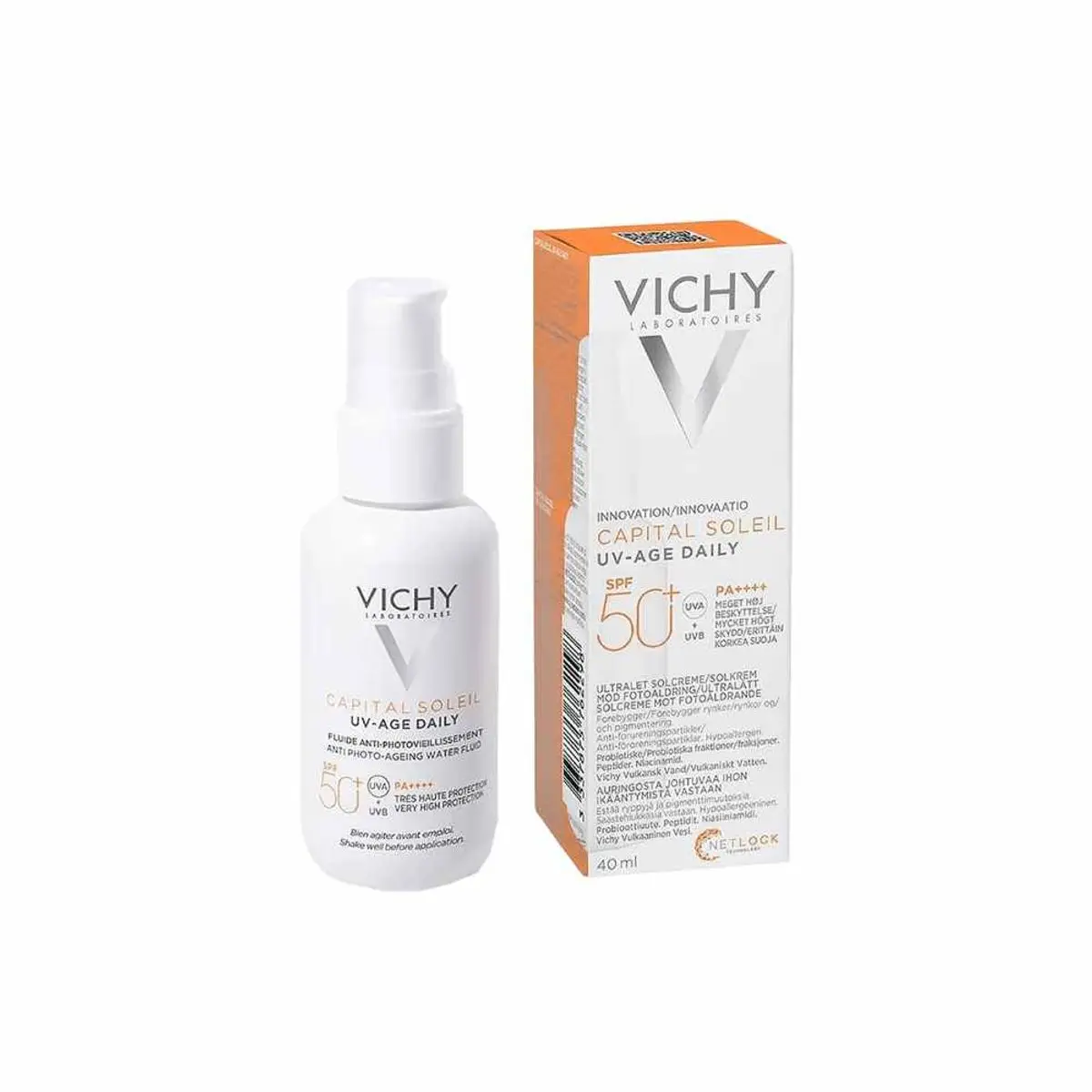 VICHY SOLAR UV AGE DAILY PIGMENT LIGHT FPS50 X50