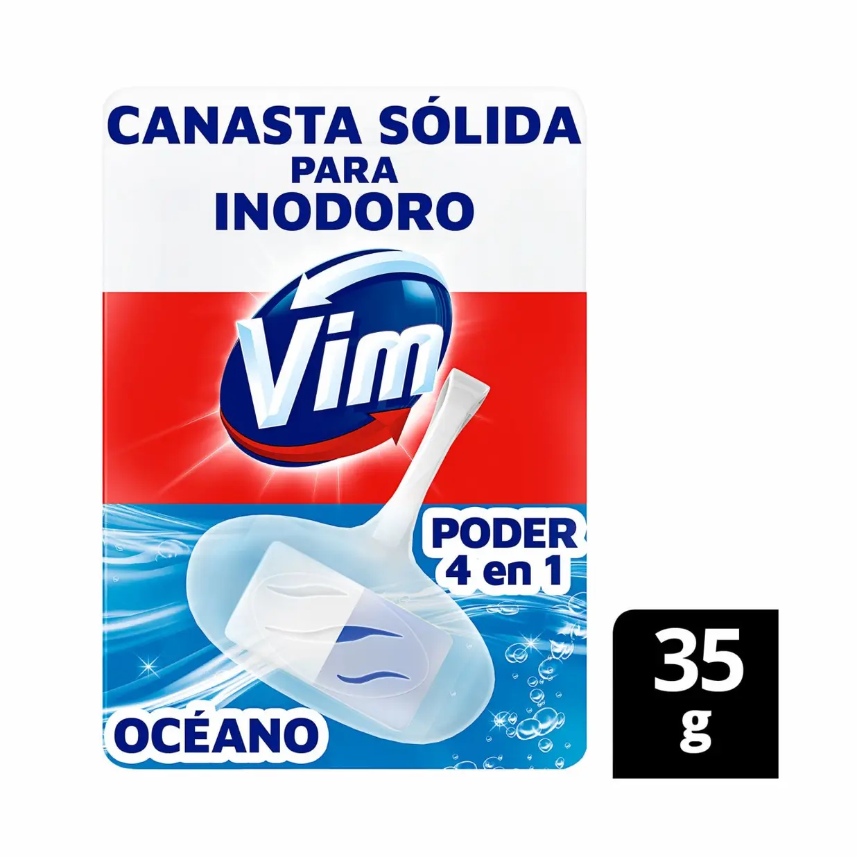 VIM CANASTA PARA INODORO OCEANO X35G. 