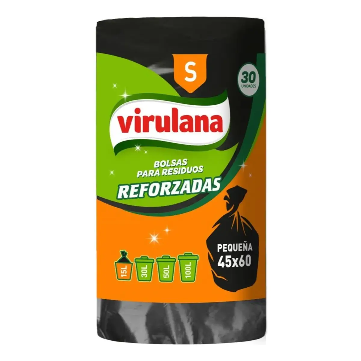 VIRULANA BOLSA RESIDUOS 45X60 PEQUEÑA