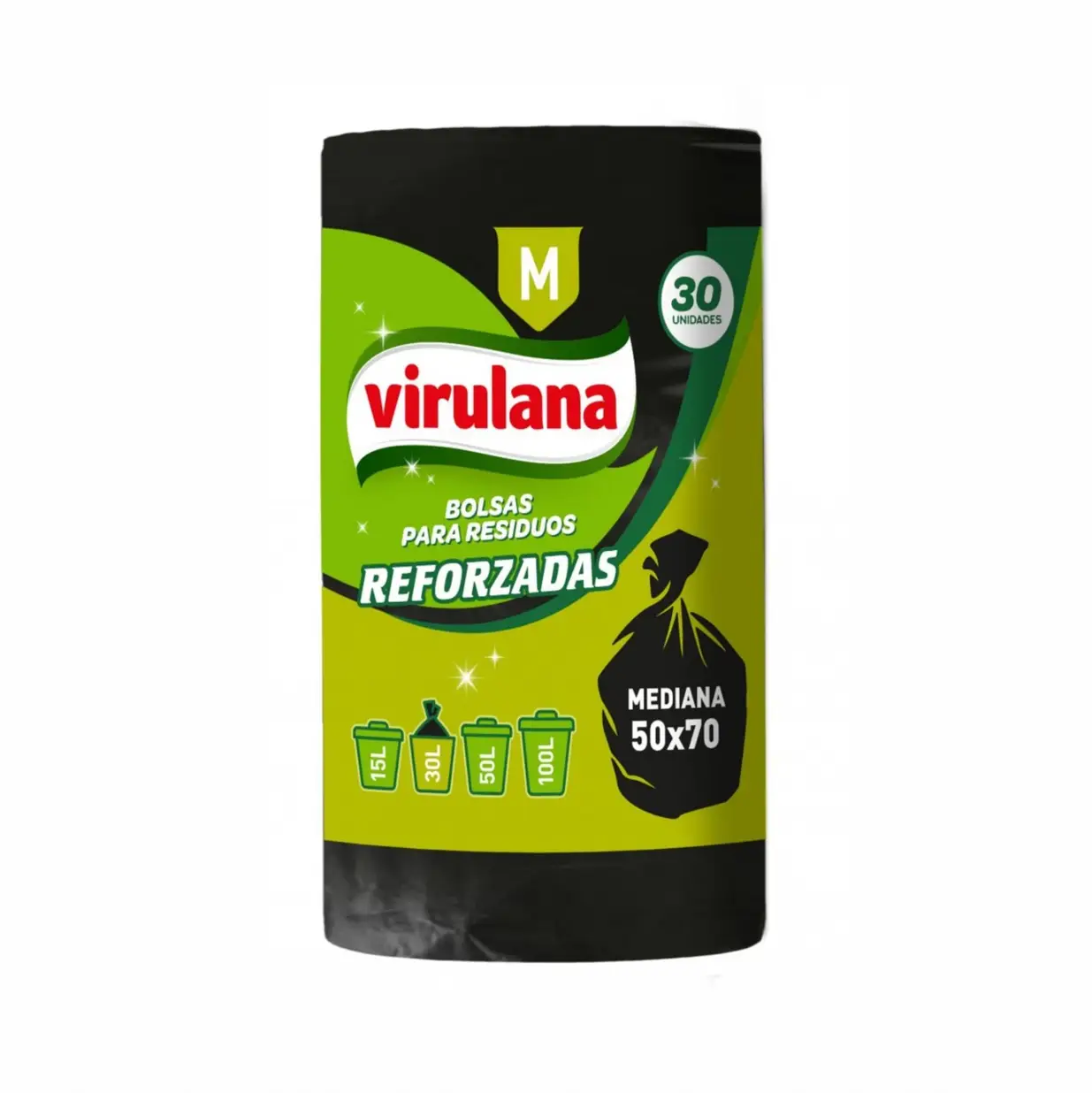 VIRULANA BOLSA RESIDUOS 50X70 MEDIANA