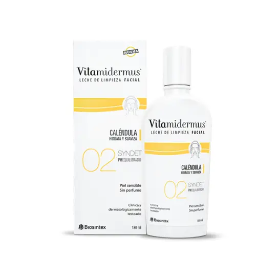 VITAMIDERMUS LECHE DE LIMPIEZA X180ML