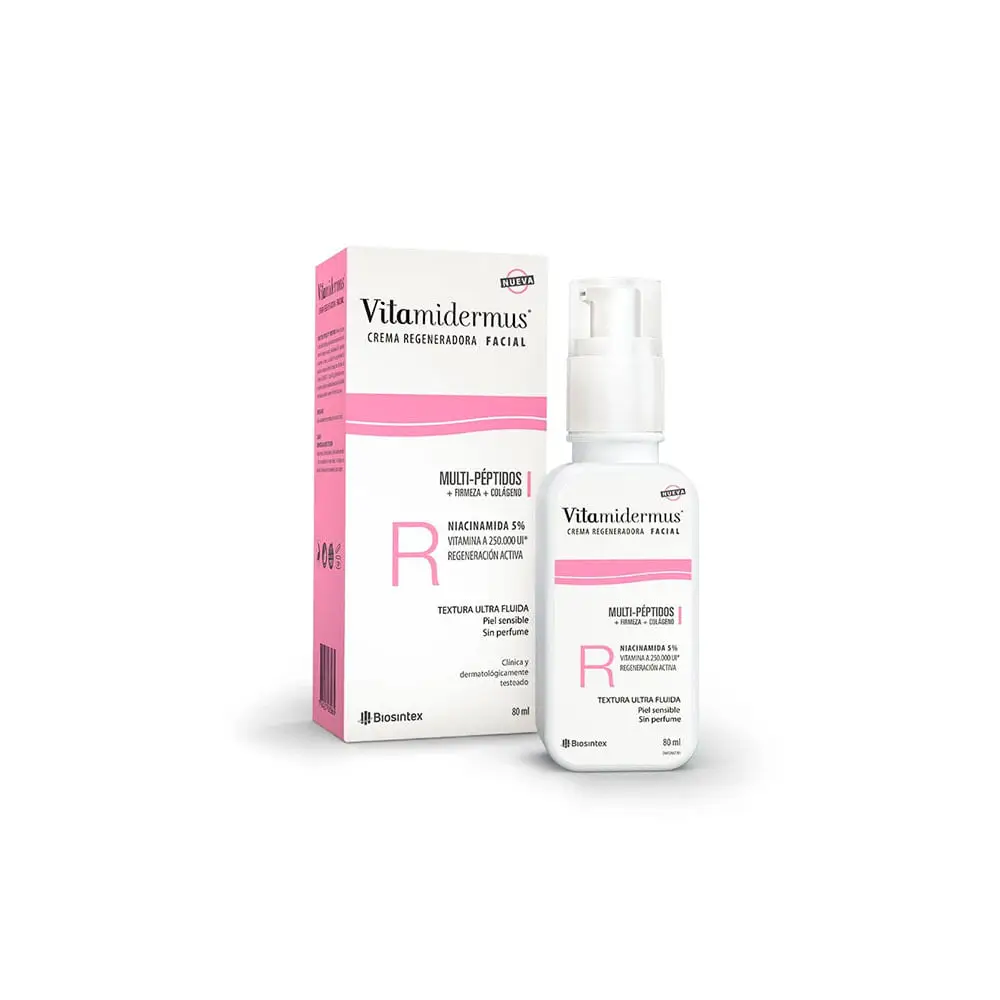 VITAMIDERMUS REGENERADORA FACIAL X80 