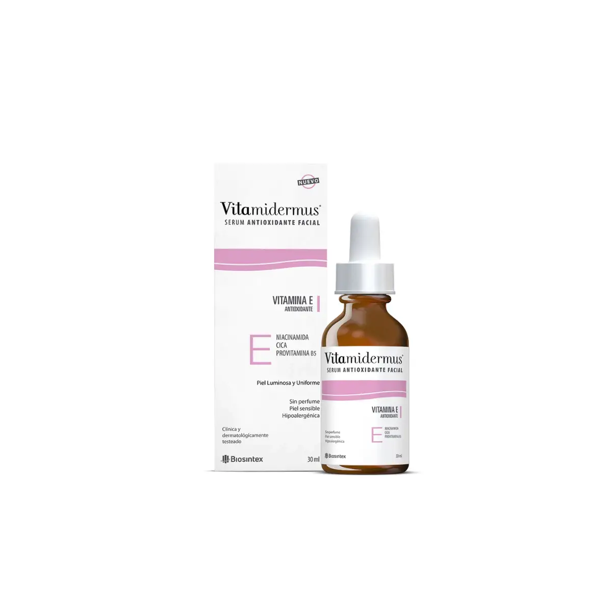 VITAMIDERMUS SERUM ANTIOXIDANTE FACIAL VIT E X30ML